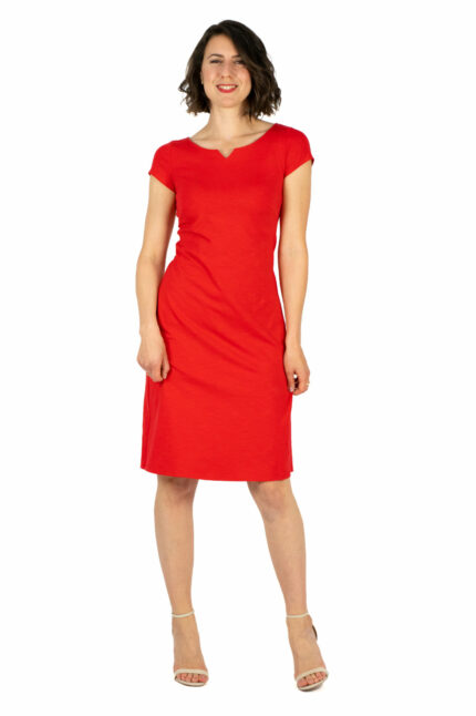 Kleid Audrey rot