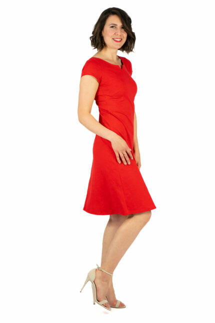 Kleid Audrey rot