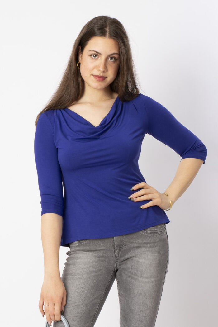 Shirt LIZ in Farbe InkBlue von vorne