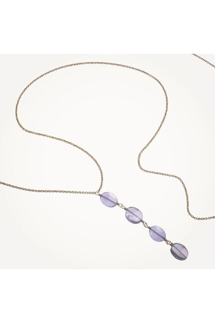 Lariat Halskette • Amethyst